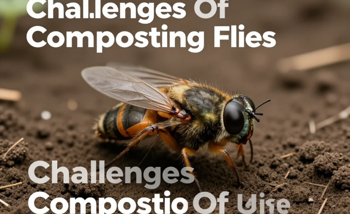 Challenges Of Using Composting Flies