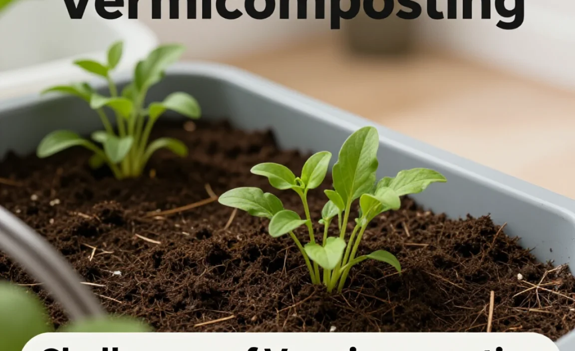 Challenges of Vermicomposting