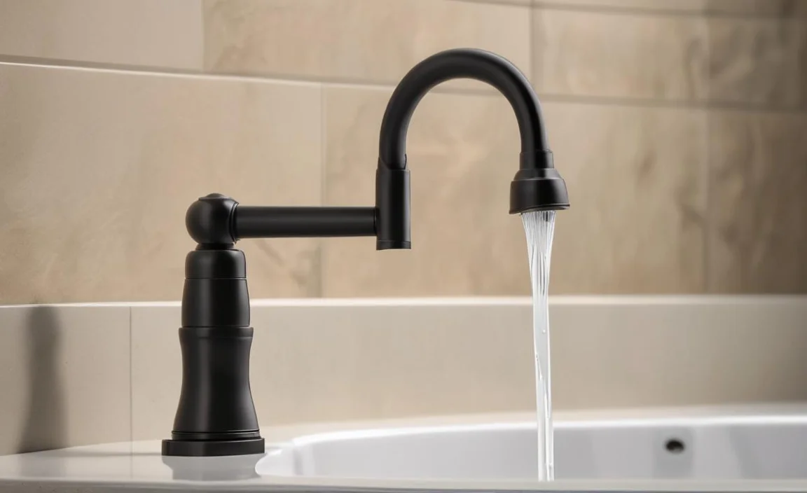 Checking for Leaks Around the Faucet