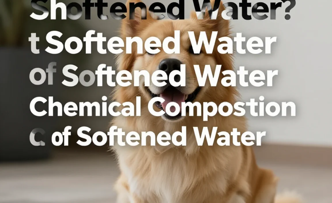 Chemical Composition of Softened Water