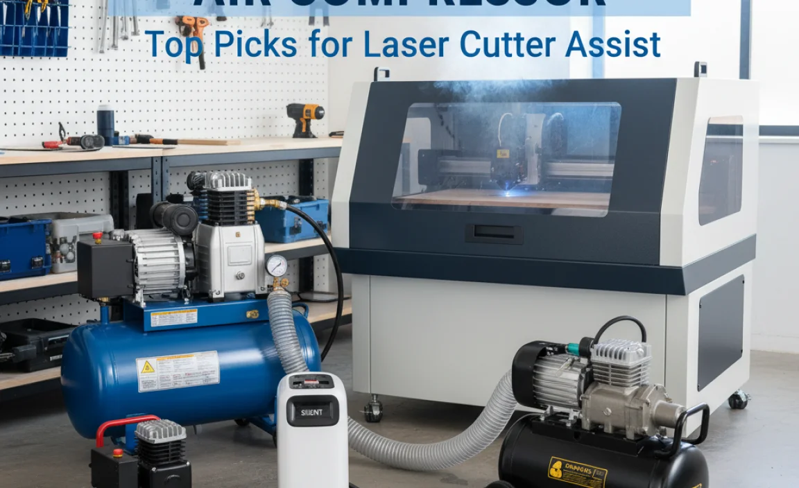 Choosing the &ldquo;Best&rdquo; Air Compressor: Top Picks for Laser Cutter Assist
