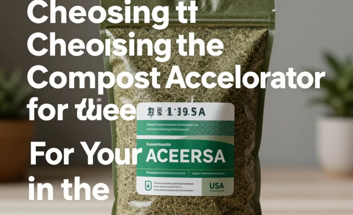 Choosing the Best Compost Accelerator for Your Needs in the USA