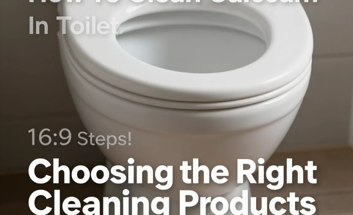 Choosing the Right Cleaning Products