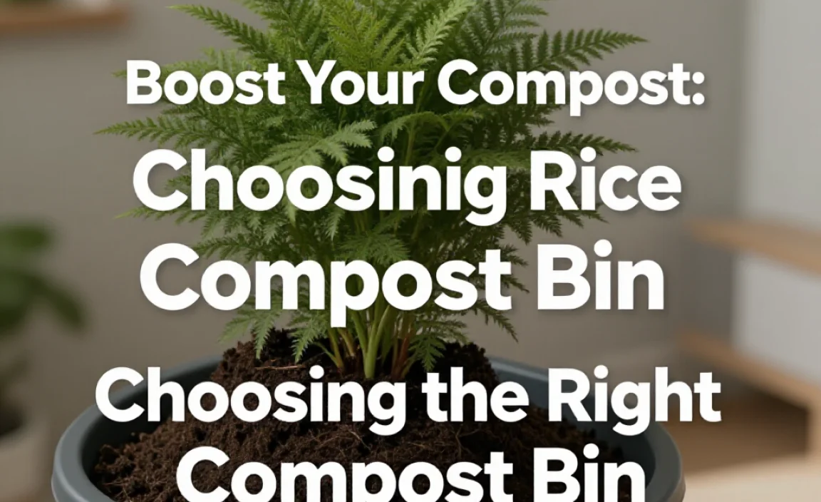Choosing the Right Compost Bin