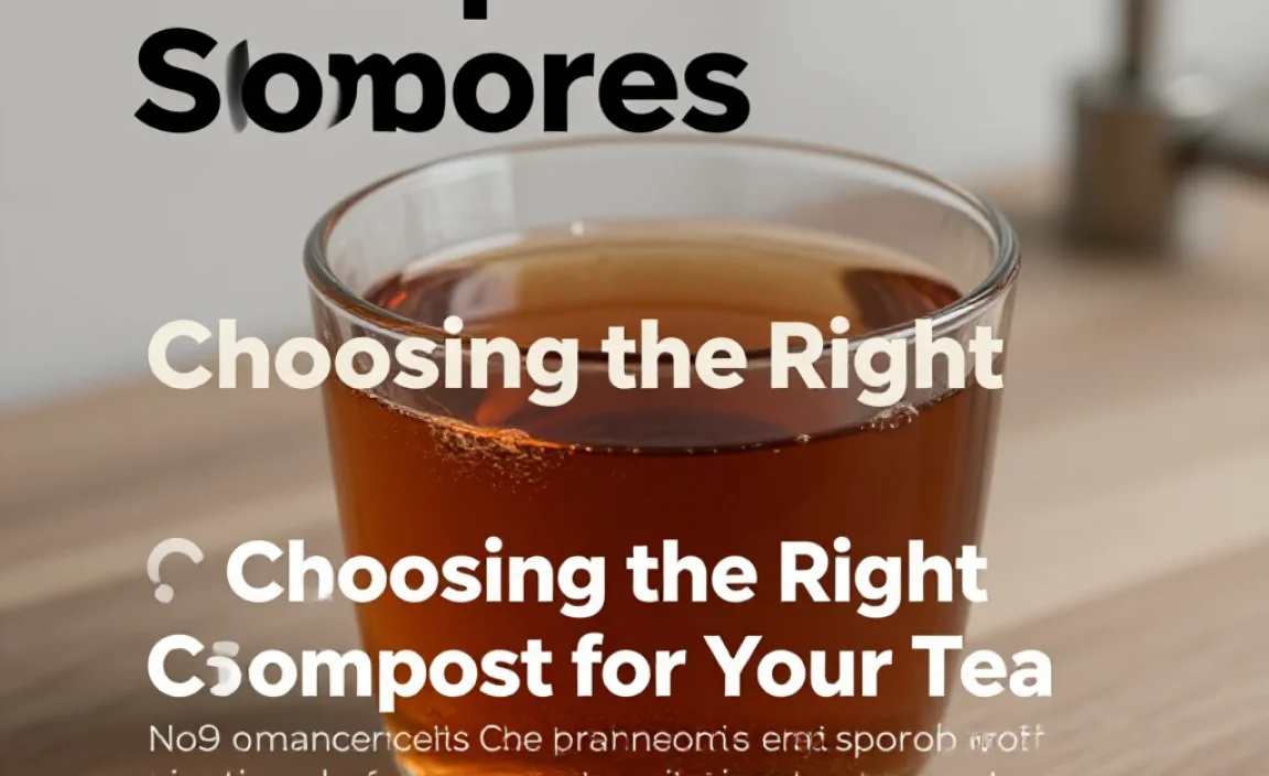 Choosing the Right Compost for Your Tea