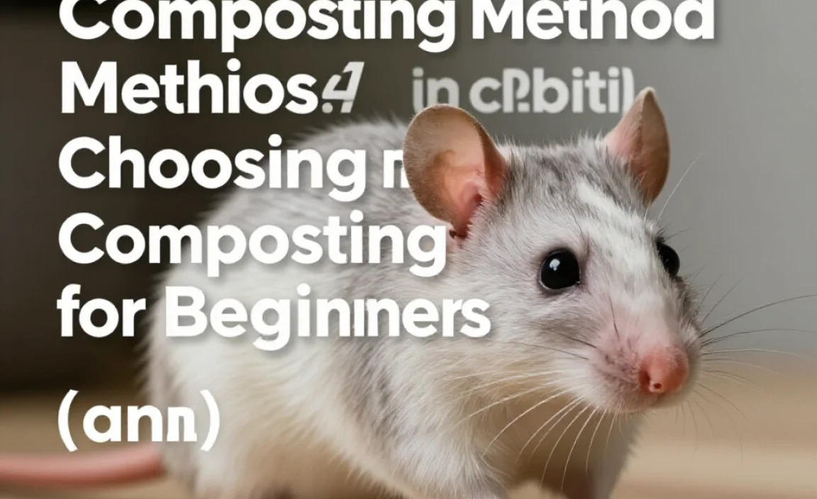 Choosing the Right Composting Method for Beginners (and Rat-Averse Folks)