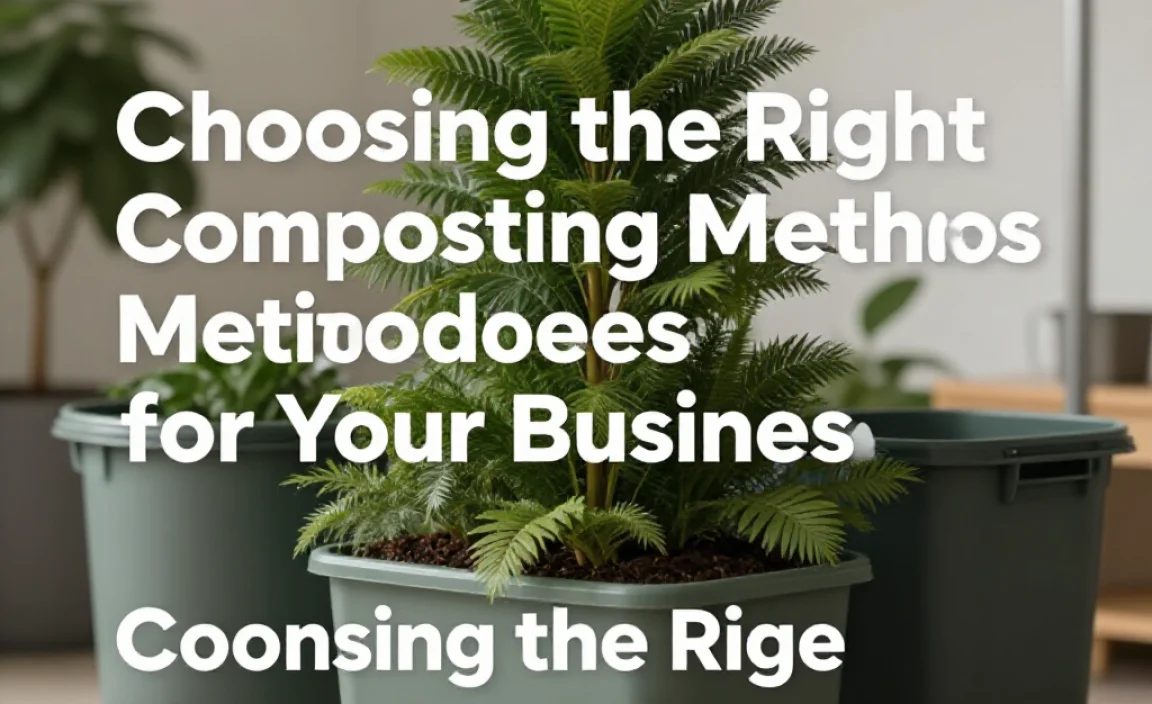 Choosing the Right Composting Method for Your Business