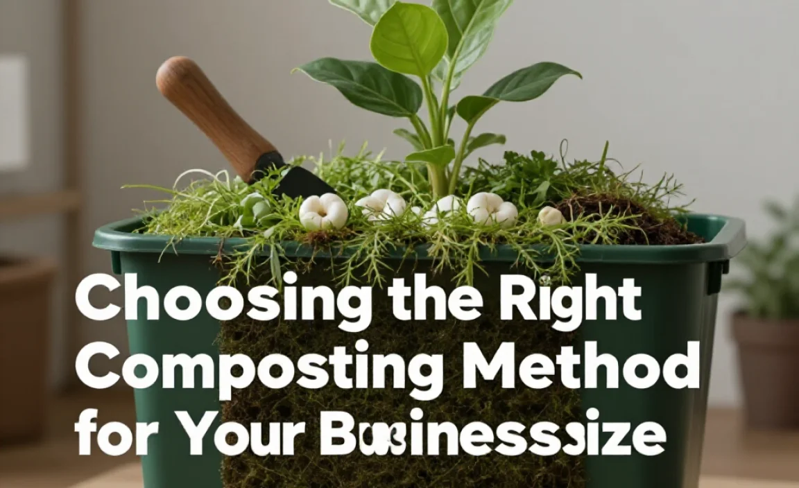 Choosing the Right Composting Method for Your Business Size