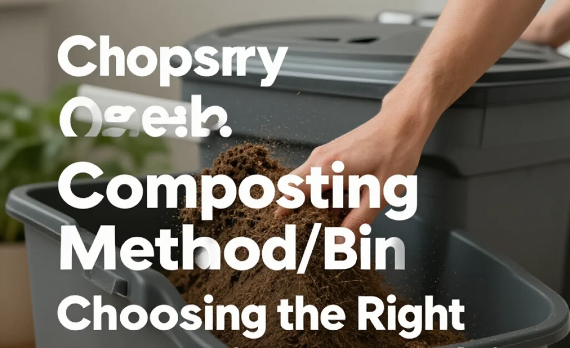 Choosing the Right Composting Method/Bin