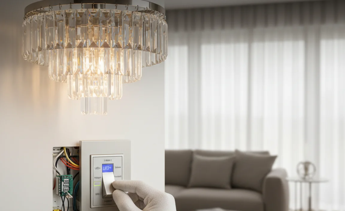 Choosing the Right Dimmer Switch for Your Chandelier