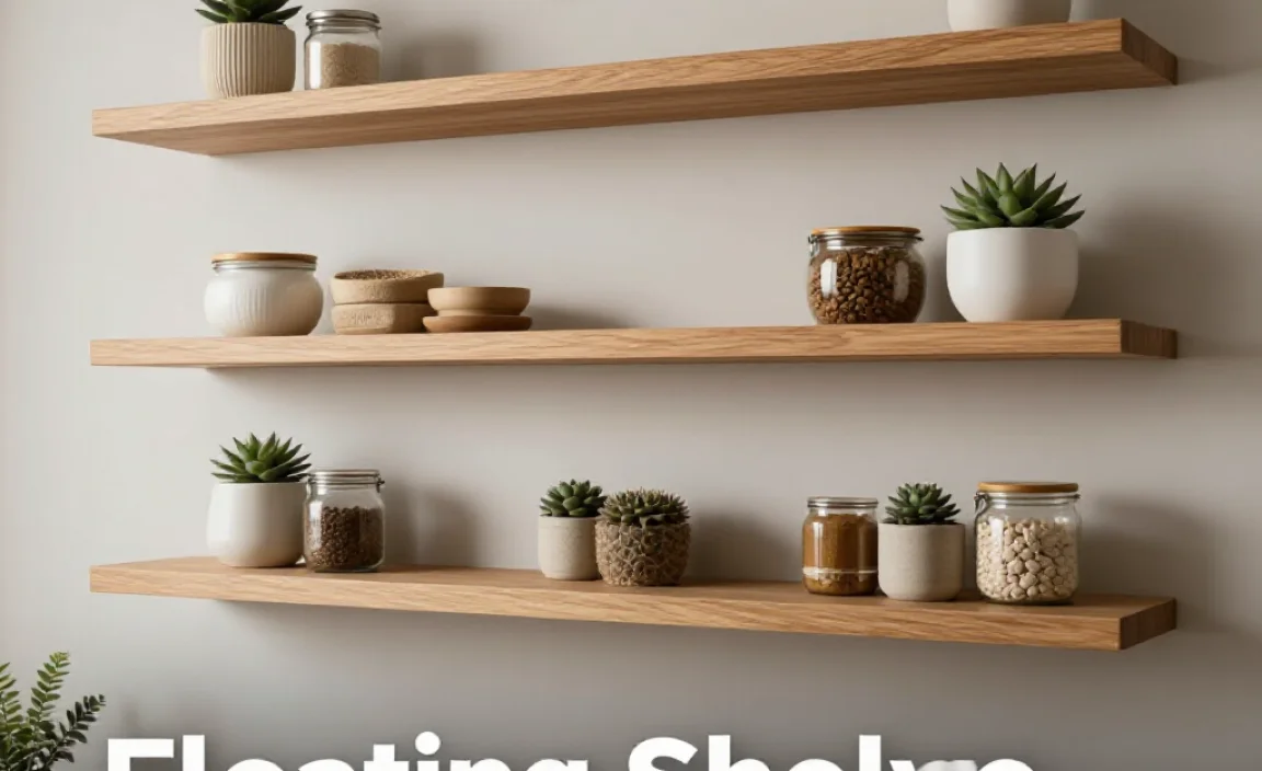 Choosing the Right Floating Shelves