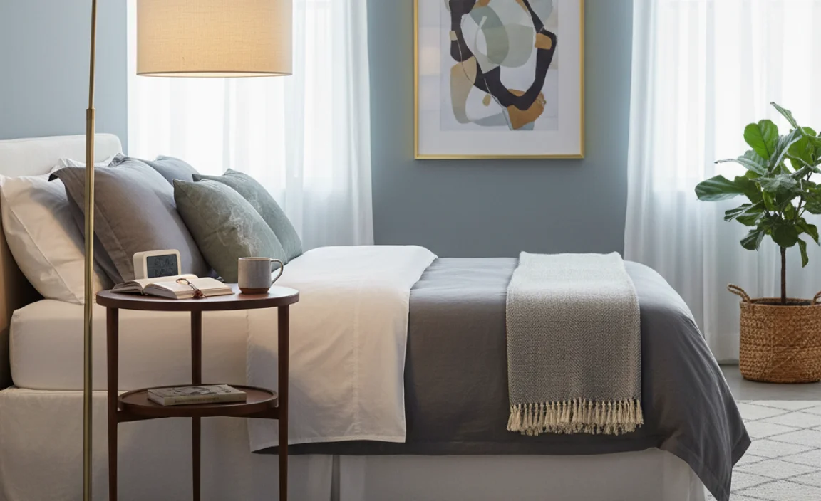 Choosing the Right Floor Lamp with Table for Your Bedroom