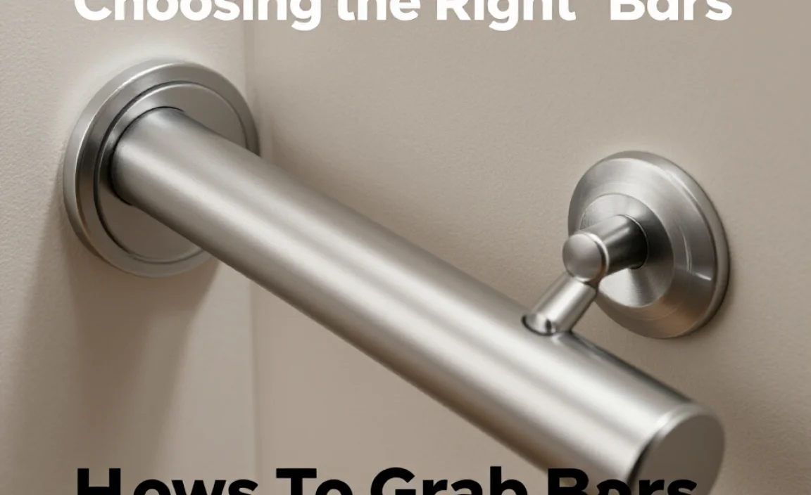 Choosing the Right Grab Bars