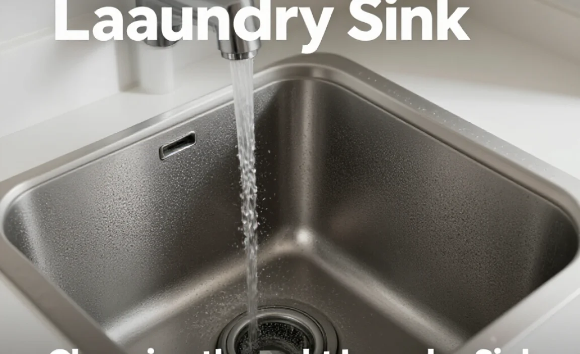 Choosing the Right Laundry Sink