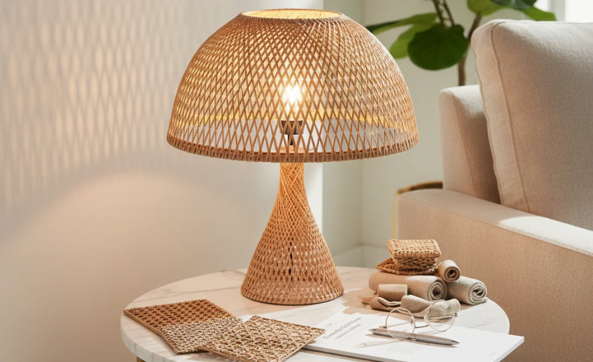 Choosing the Right Rattan Lamp Shade for Your Table Lamp