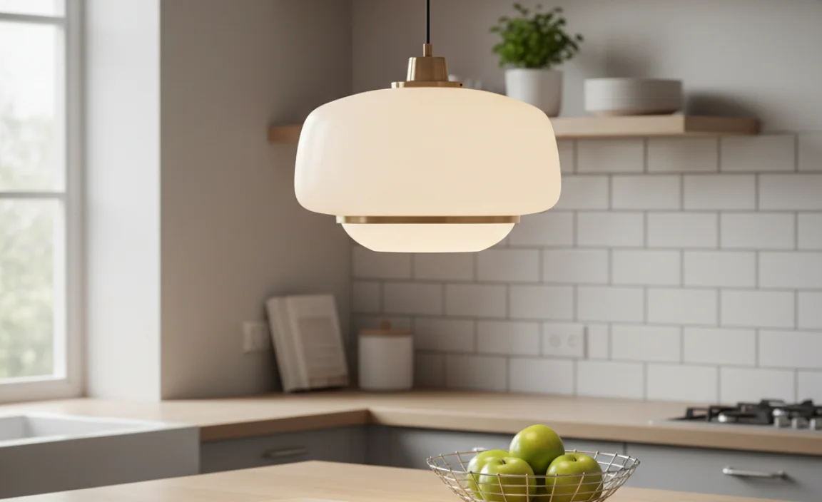 Choosing the Right Size Lamp for Your Kitchen Table