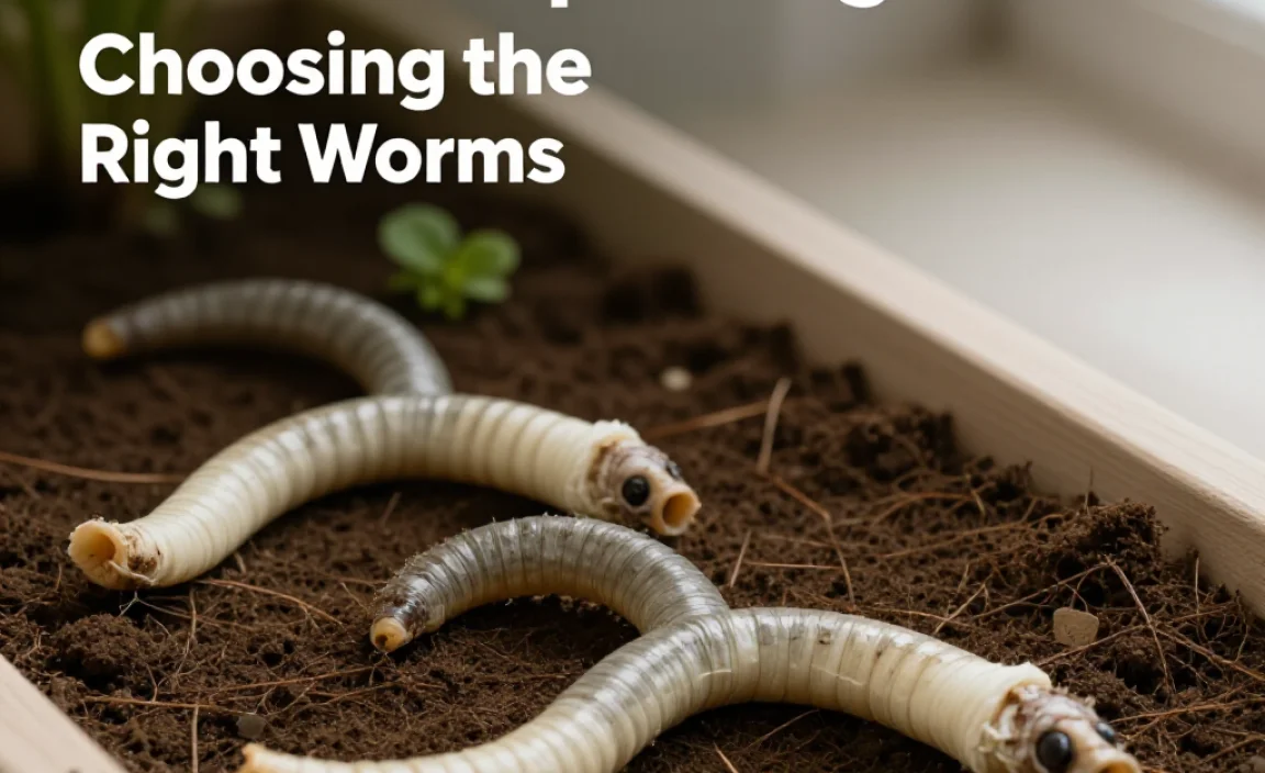 Choosing the Right Worms