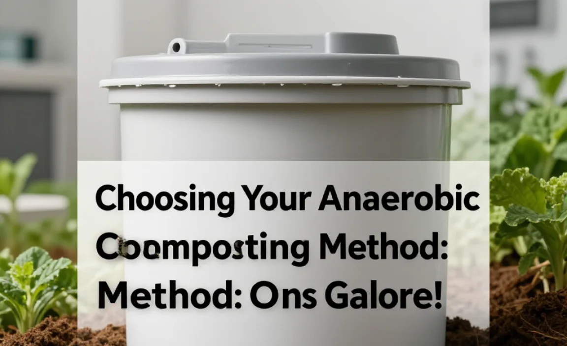 Choosing Your Anaerobic Composting Method: Options Galore!