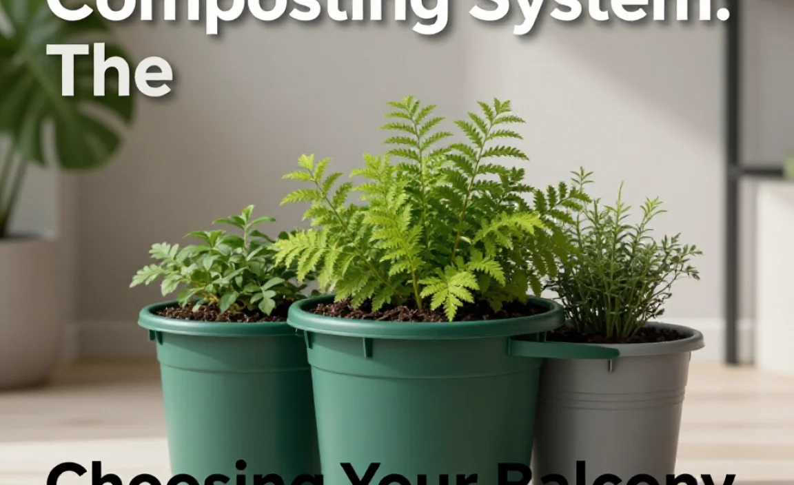 Choosing Your Balcony Composting System: The Top Options