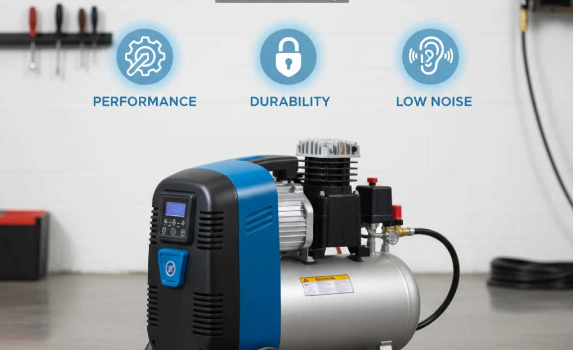 Choosing Your &ldquo;Best Oil-Free 10 Gallon Air Compressor&rdquo;: Key Features to Look For