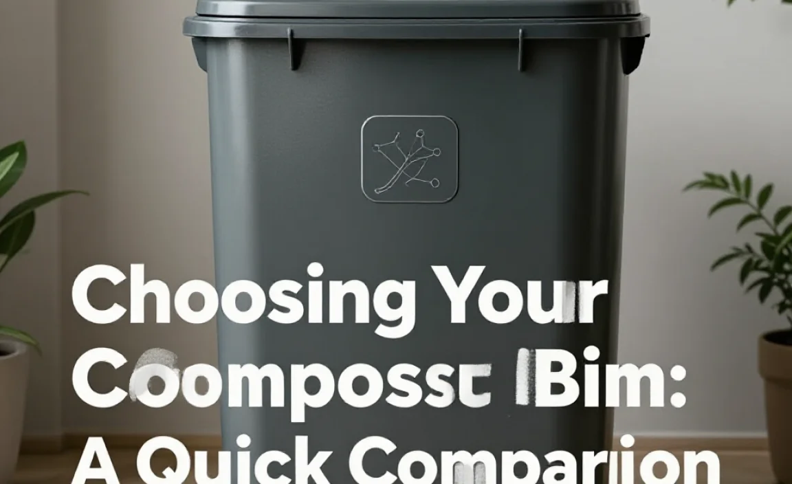 Choosing Your Compost Bin: A Quick Comparison