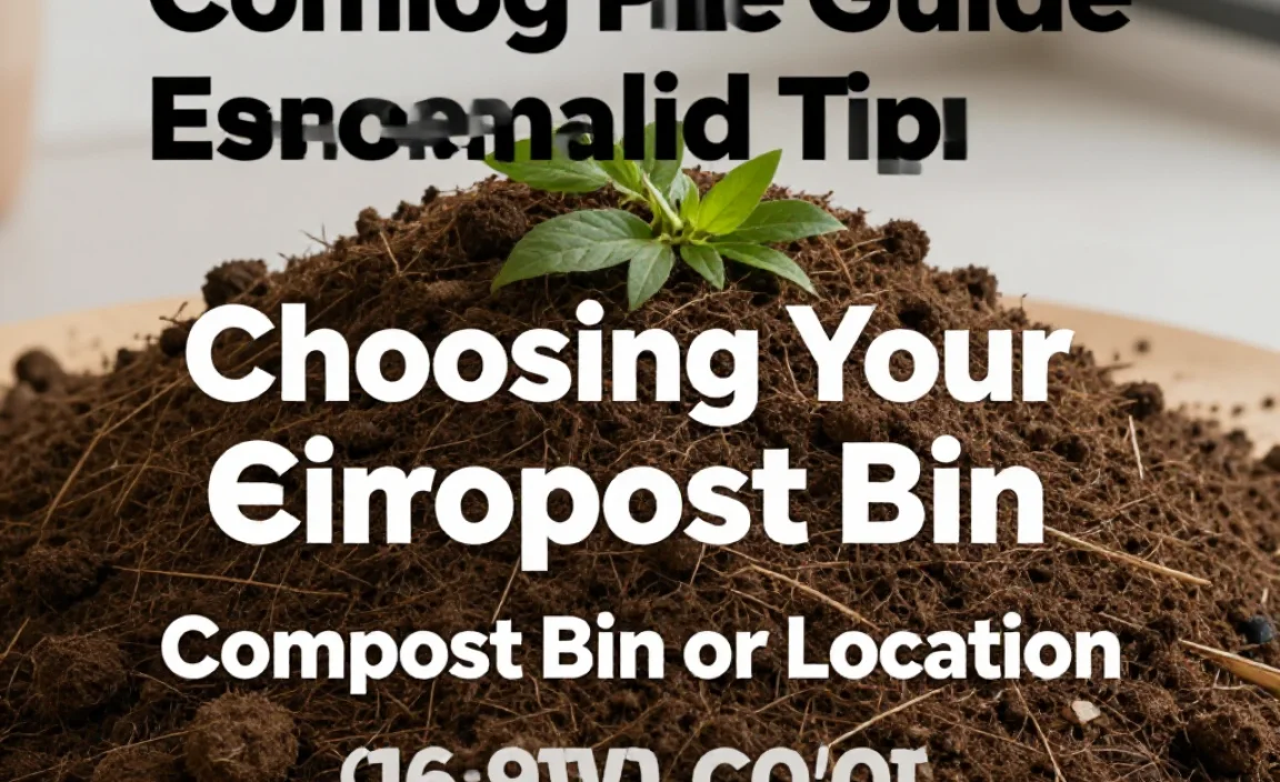 Choosing Your Compost Bin or Location