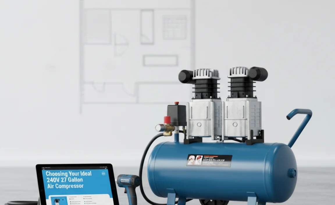 Choosing Your Ideal 240V 27 Gallon Air Compressor