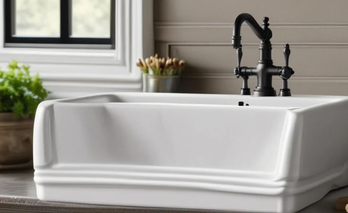 Cleaning and Preparing the Sink for Sale