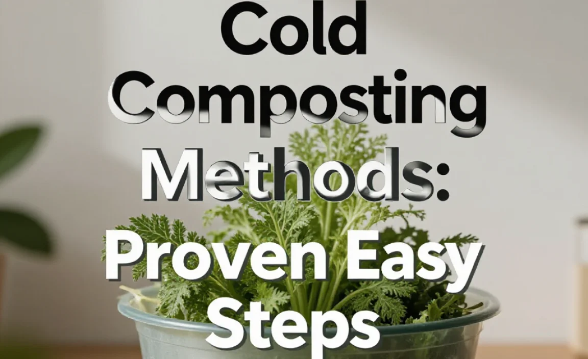 Cold Composting Methods: Proven Easy Steps