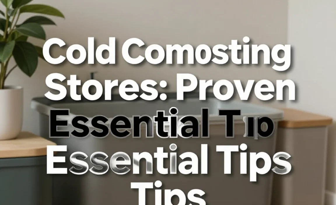 Cold Composting Stores: Proven Essential Tips