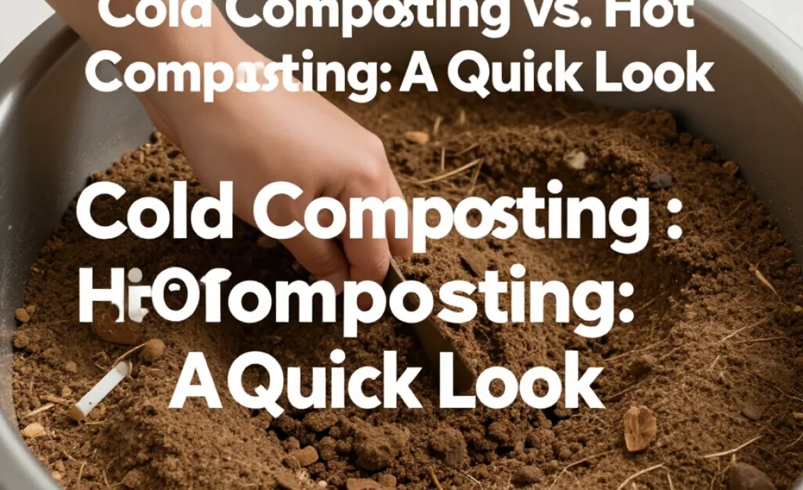 Cold Composting vs. Hot Composting: A Quick Look