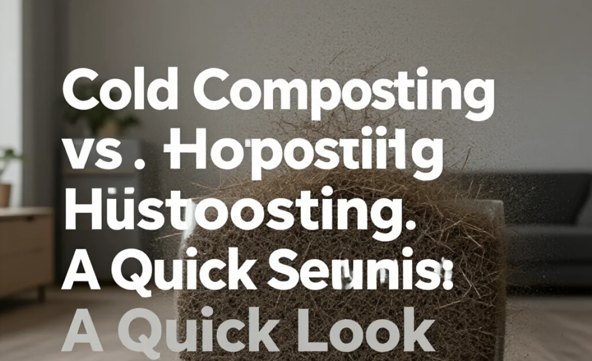 Cold Composting vs. Hot Composting: A Quick Look