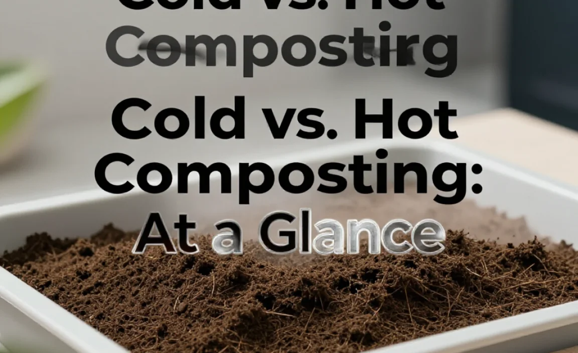 Cold vs. Hot Composting: At a Glance