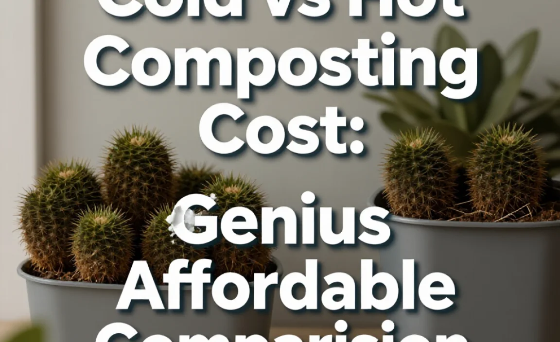 Cold vs Hot Composting Cost: Genius Affordable Comparison