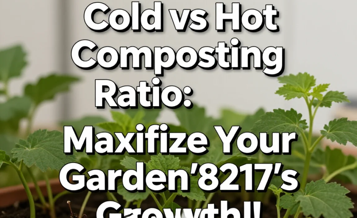 Cold vs Hot Composting Ratio: Maximize Your Garden’s Growth!