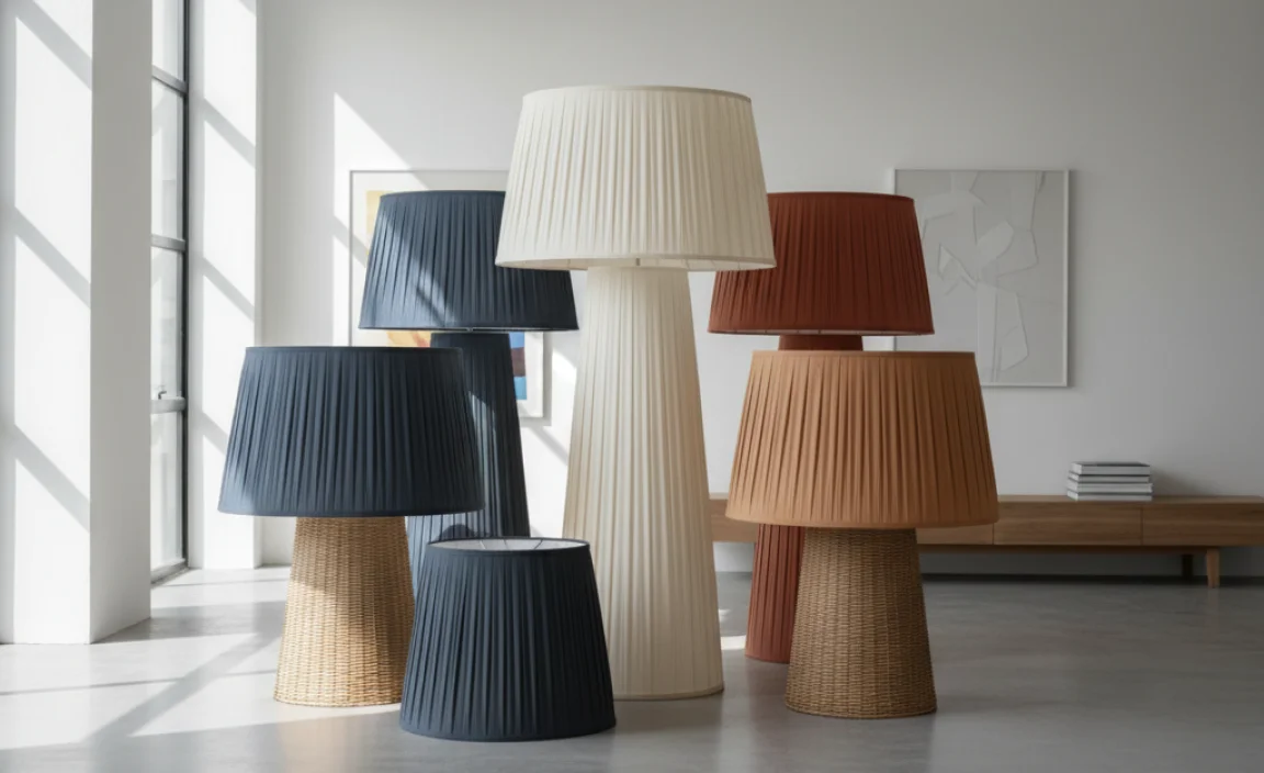 Color Choices for Large Lampshades