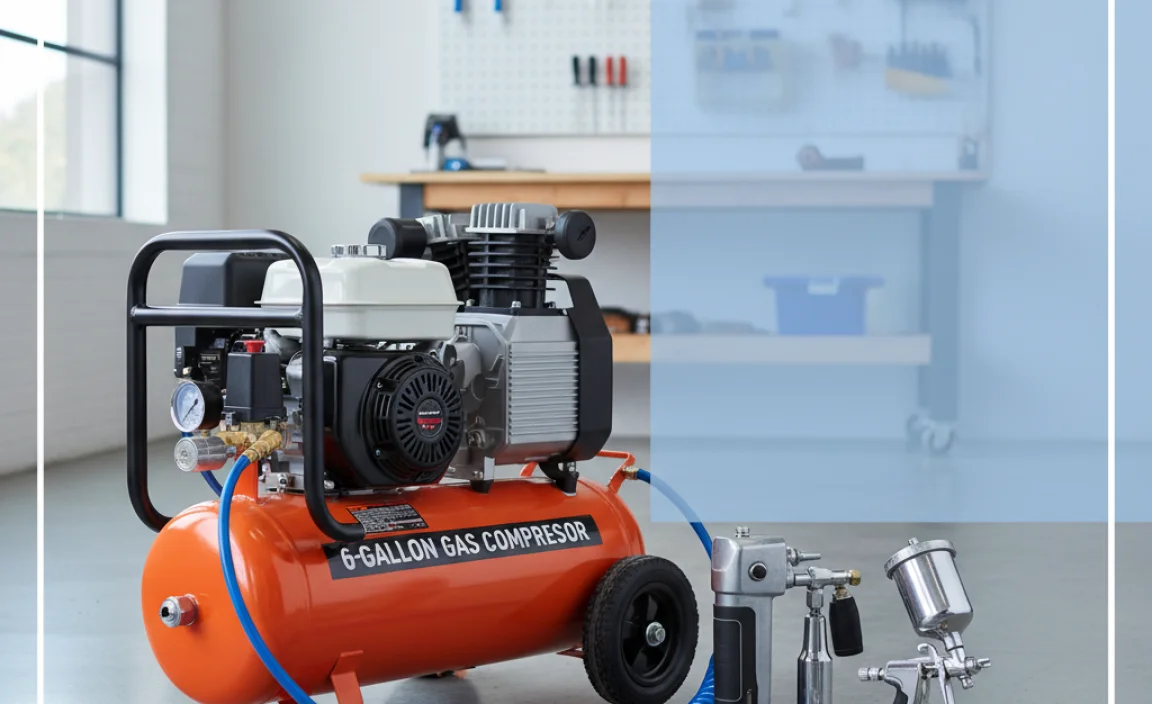 Common Air Tools You Can Power With a 6-Gallon Gas Compressor