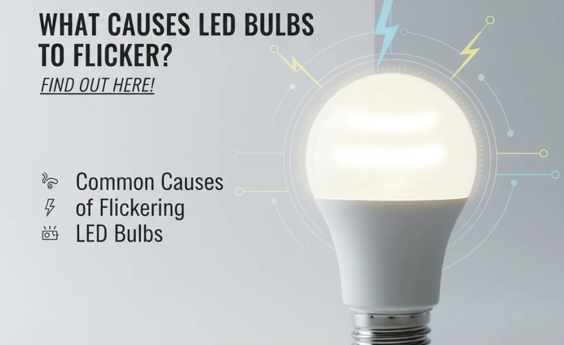 Common Causes of Flickering LED Bulbs