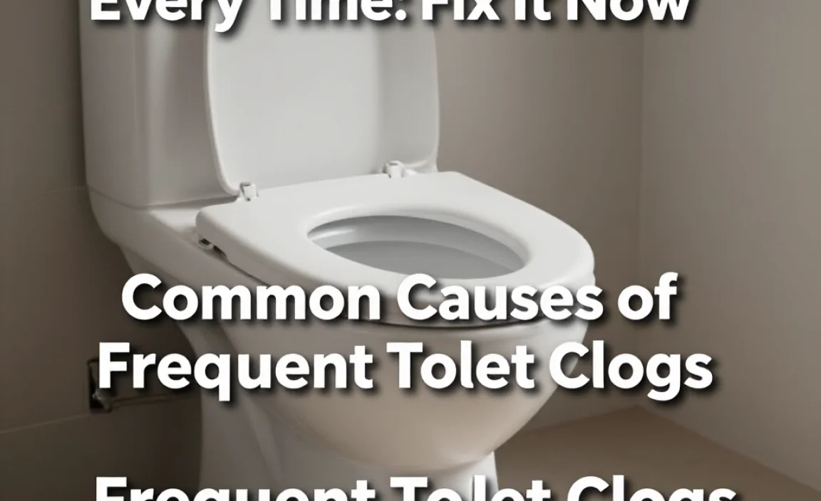 Common Causes of Frequent Toilet Clogs