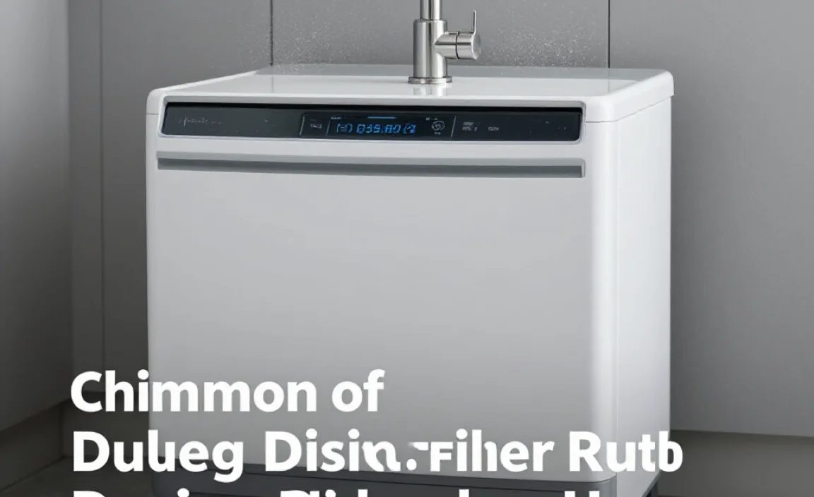 Common Causes of Sink Filling with Water During Dishwasher Use