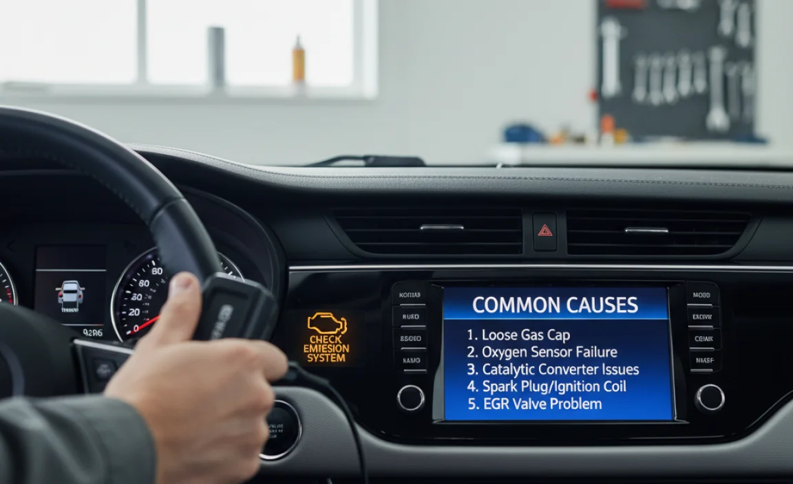 Common Causes of the Emission Control System Warning Light