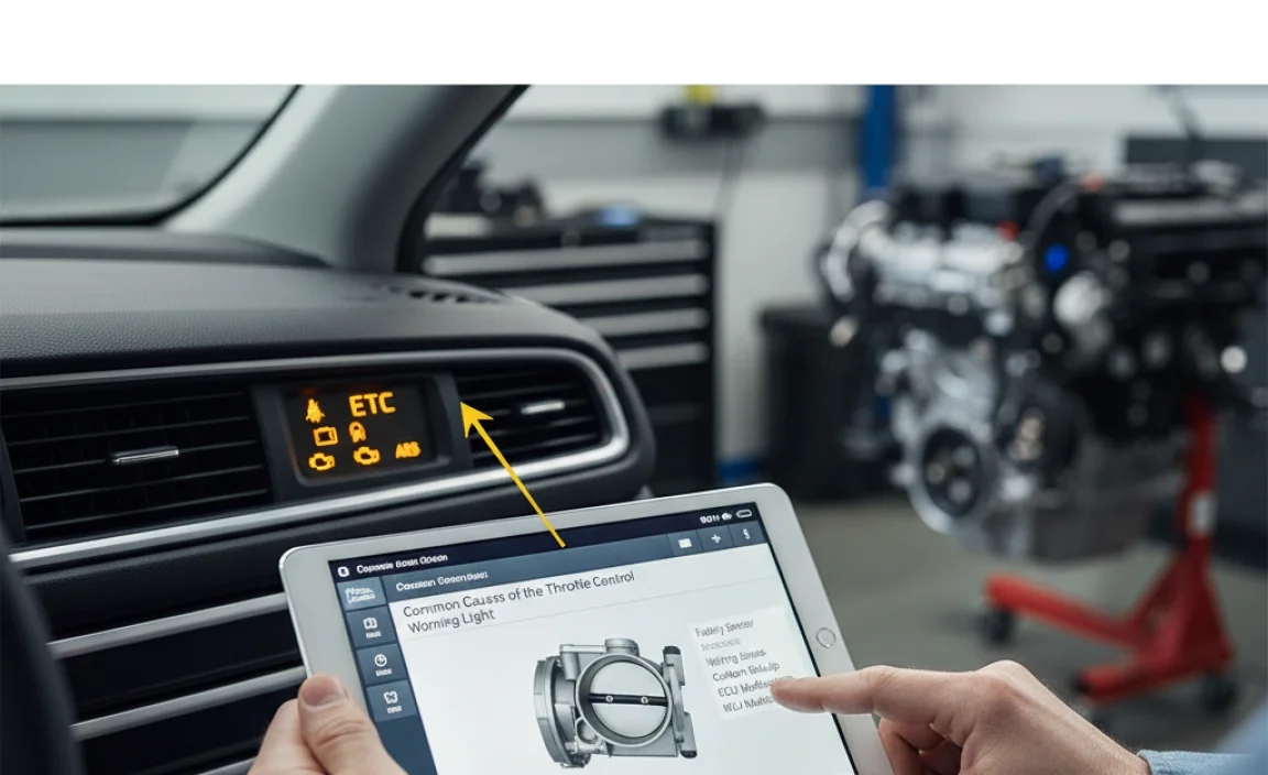 Common Causes of the Throttle Control Warning Light