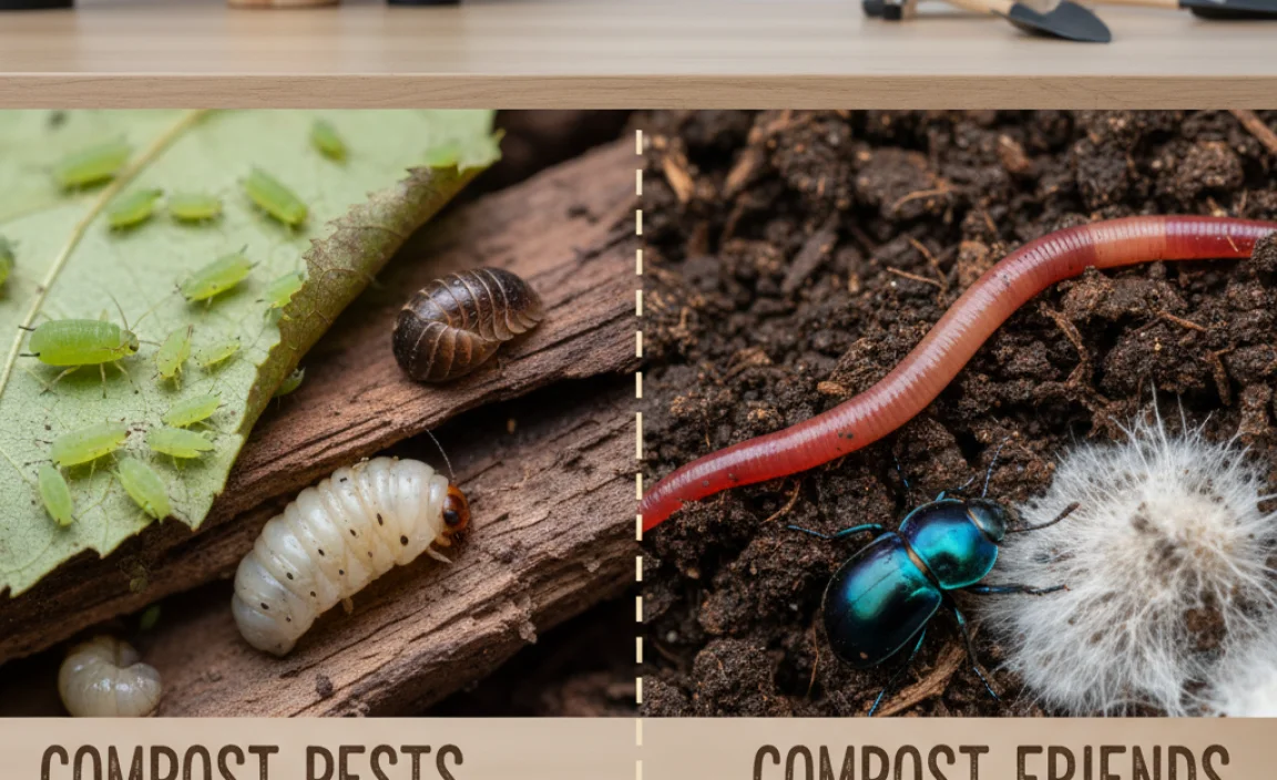 Common Compost Pests vs. Compost Friends: Knowing the Difference