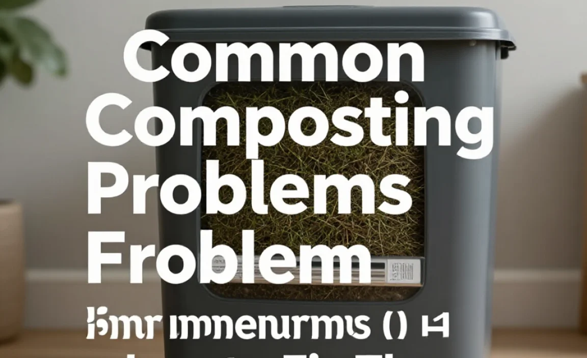 Common Composting Problems and How to Fix Them