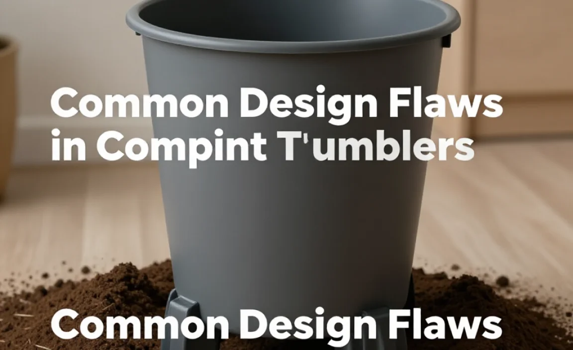 Common Design Flaws in Compost Tumblers