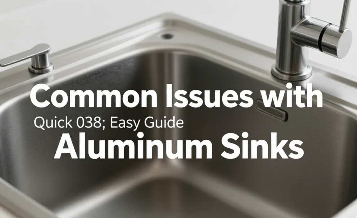 Common Issues with Aluminum Sinks