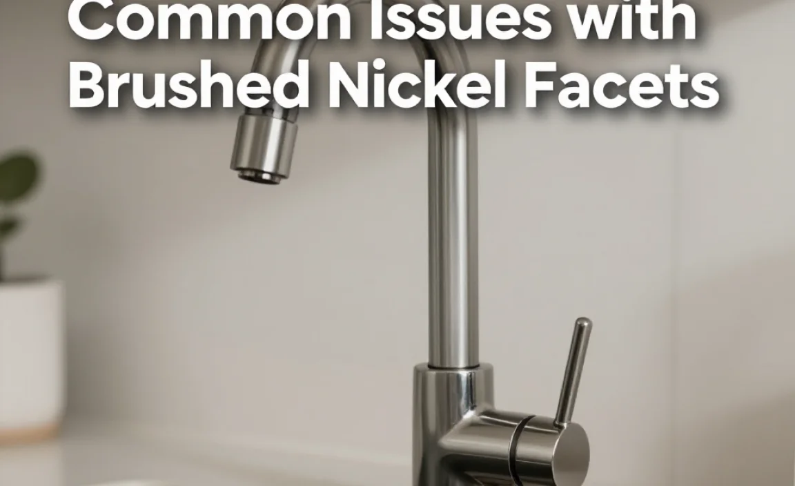 Common Issues with Brushed Nickel Faucets