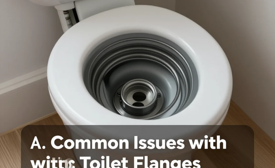 Common Issues with Toilet Flanges