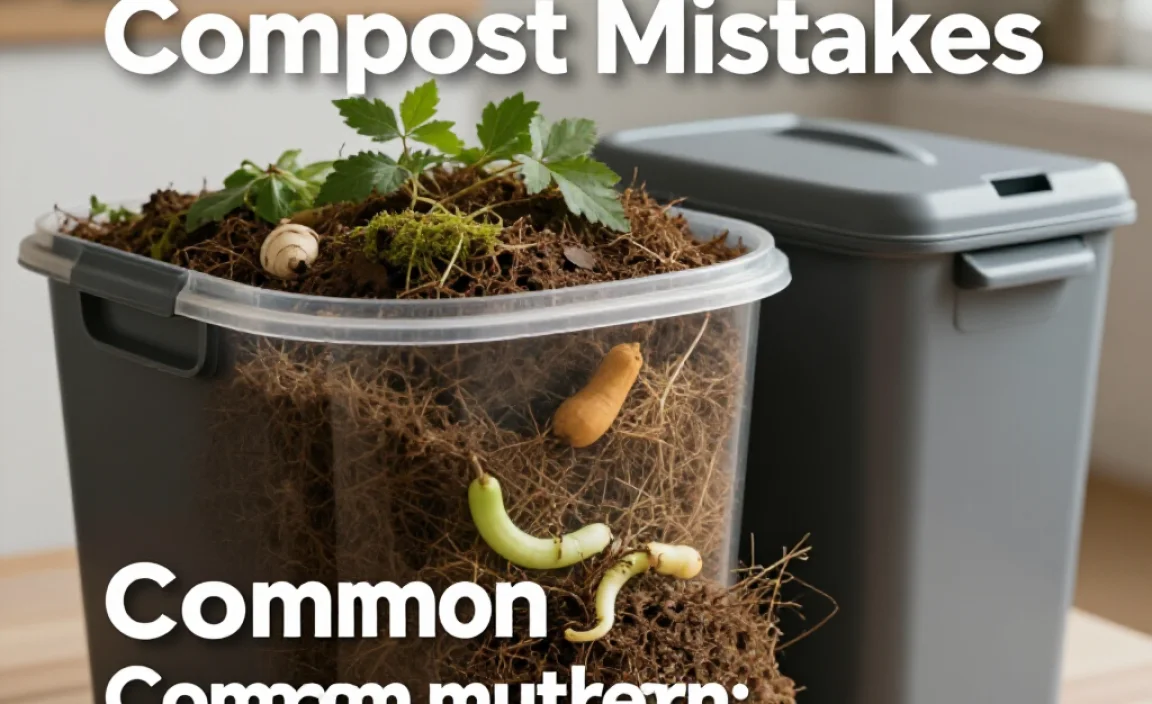 Common Kitchen Compost Mistakes