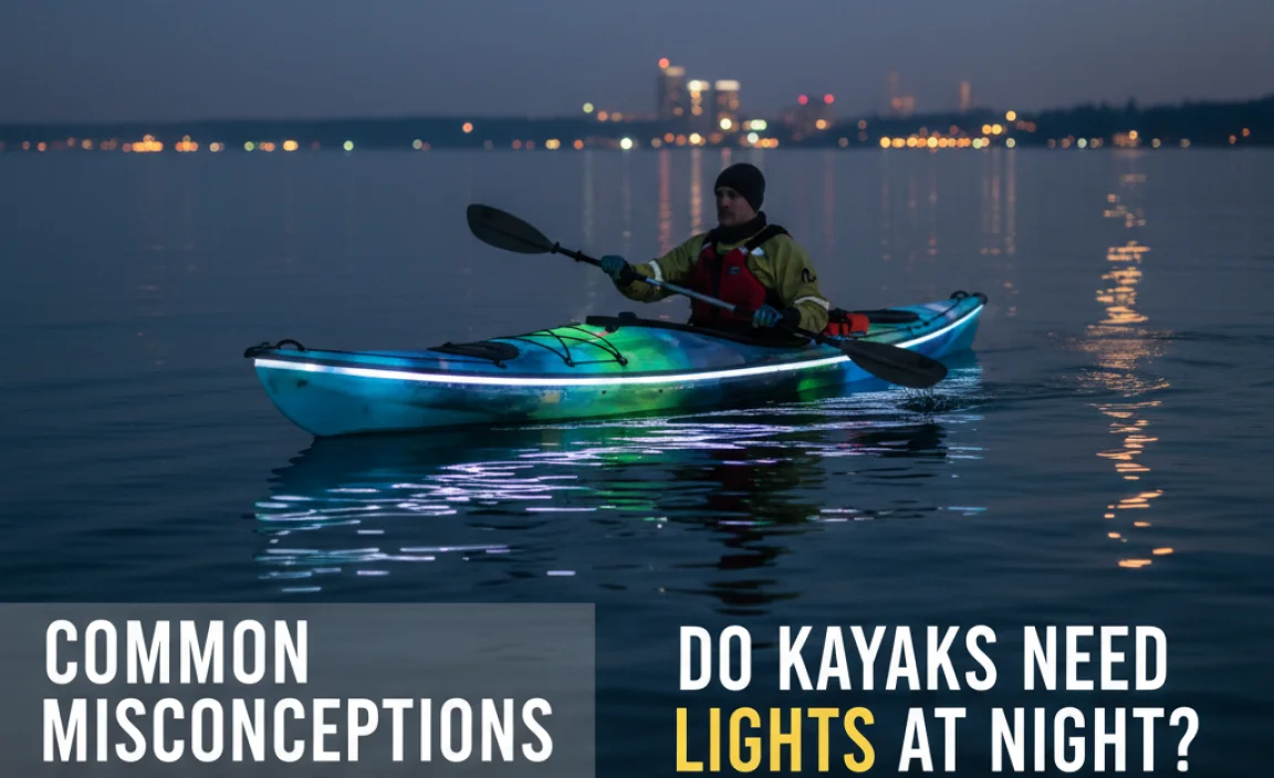 Common Misconceptions About Night Kayaking